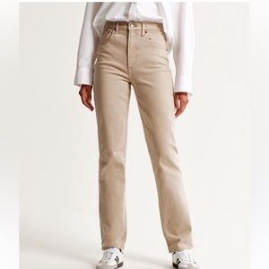 Abercrombie and Fitch Pants 90s high rise straight